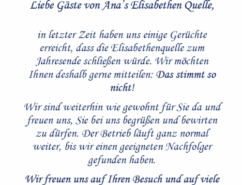 Infoschreiben