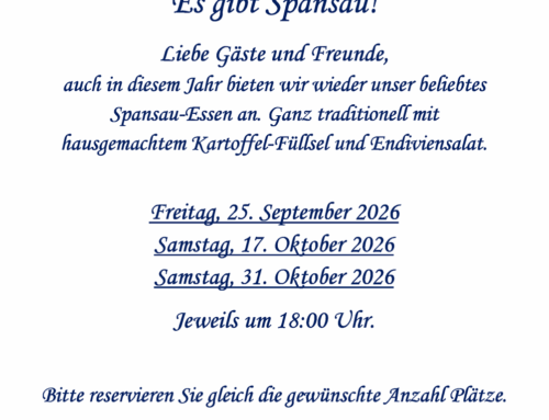 Es gibt Spansau!